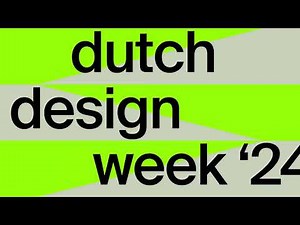 Come and experience the power of design during Dutch Design Week 2024