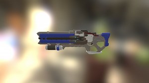Overwatch Soldier:76's Weapon - 3D model by Creatos