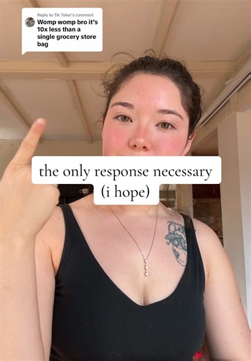 Replying to @Tik Toker i don’t normally make response videos like this but it’s crazy how many comments i’m getting about the plastic waste…i never buy water bottles, i use glass Tupperware, i reuse grocery store bags as trash bags or better yet bring my own bags to the store most times. was the plastic in the packaging outrageous, absolutely!!! but let’s all stop pretending like we’ve never been consumers of something plastic in our lives 🤷🏻‍♀️🤣 ##responsevideo##fypシ゚viral