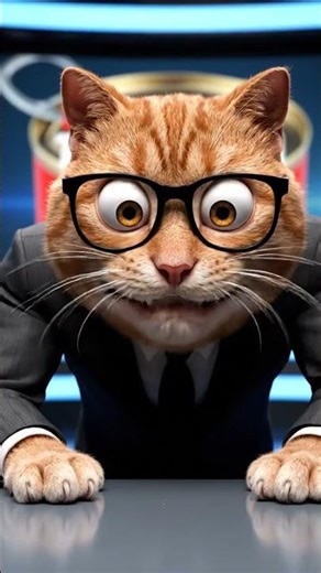 🔥 “BREAKING NEWS! 😼📰Crazy Cat becomes a NEWS REPORTER… and everything goes WRONG!”😂💥
