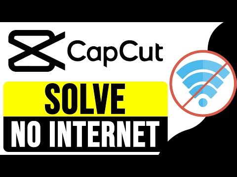 CAPCUT NO INTERNET CONNECTION PROBLEM SOLVE 2025 | FIX Capcut Offline Error