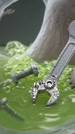 There’s ACID inside you strong enough to dissolve METAL!!!!!