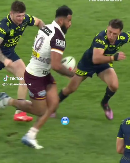 Payne Haas Highlights: Brisbane Broncos vs Cowboys NRL 2025
