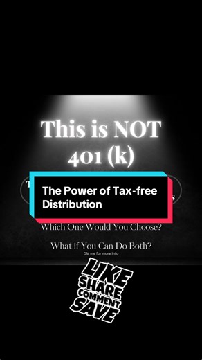 Tax-Deferred Growth \t•\tMeaning: Your money grows without paying taxes each year on the gains. \t•\tHow it works: Taxes are delayed until you withdraw the money. \t \t•\tBenefit: Money compounds faster because you’re not losing part of it to taxes along the way. \t•\tTax timing: Pay taxes later—usually at withdrawal. ⸻ Tax-Free Distribution \t•\tMeaning: When you withdraw your money, you don’t pay taxes on it. \t•\tBenefit: You keep 100% of what you take out. \t•\tTax timing: Taxes are either p