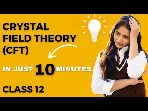 Crystal Field Theory | in just 10 minutes | Class 12 | Coordination Compounds | ISC CBSE board