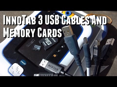 InnoTab 3 USB Cable and Memory Card