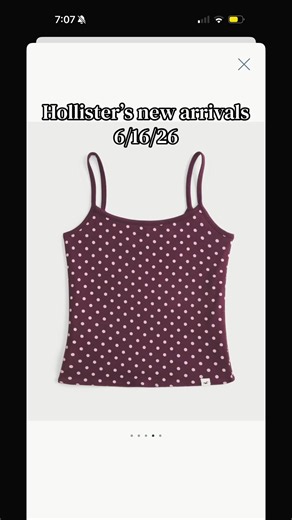 Hollister new arrivals 6/16/26: polka dots & stripes collection
