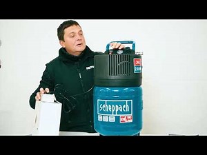 Компрессор Scheppach HC 24 V - обзор
