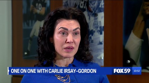 FOX59/CBS4 sits down with Colts owner Carlie Irsay-Gordon for exclusive interview