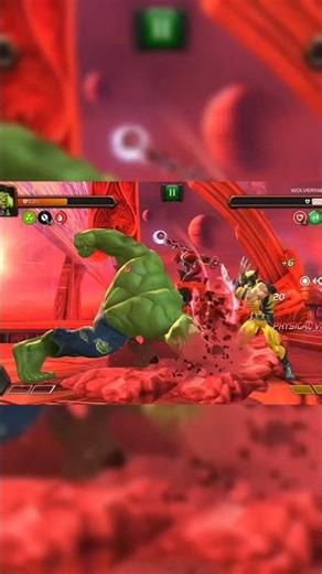 Hulk vs wolverine full fight scene #marvelhero #avengers #hulk
