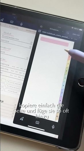 Goodnotes Seiten hinzufügen