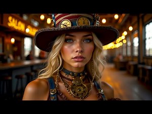 STUNNING Steampunk Portraits of Women | AI-Generated Art in 4K | Futures of the Past
