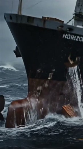 Cargo Ship Detonates After Hidden Mine Strike #shorts #explosion #cargo