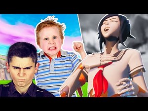 GIRL VOICE TROLLING in FORTNITE..💀