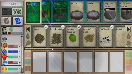 Card Survival - Tropical Island 应对旱季这么多水够了吧