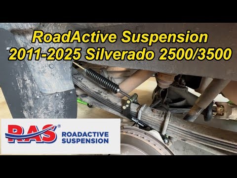 [HOW TO] Install the RoadActive Suspension Helper Spring kit on 2011-2025 Silverado/Sierra 2500/3500
