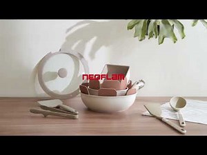 MOMO獨家~ Midas Plus 陶瓷塗層鍋7件組-伯爵奶茶