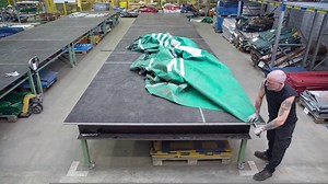 49K views · 1.3K reactions | Thumbs up for the toughest boys of our F-Crew – the tarp cutters! With a sharp eye, an even sharper knife and pure muscle power they prepare the tarpaulins for further processing. | Freitag | Facebook