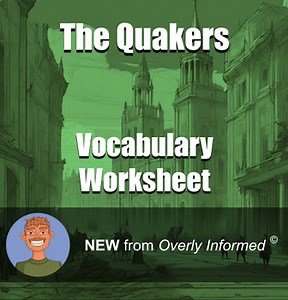 The Quakers Vocabulary Worksheet