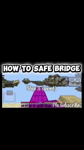 How to god bridge in minecraft#gaming #minecraft #trending