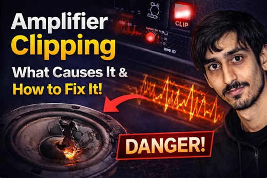 Amplifier Clipping Explained Causes, Damage & How to Fix It | Islamabad Sound In this video, we explain what amplifier clipping really is, how excessive input signals distort audio waveforms, and why clipped signals generate extreme heat that can destroy speaker voice coils. You’ll learn how issues like low voltage supply, incorrect speaker impedance, aggressive EQ boosting, and improper gain structure push amplifiers beyond their limits. We also cover practical solutions used by professionals, 