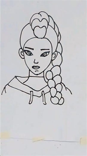 How to Draw Rumi k pop #rumi #shortvideo #youtubeshorts #demonhunter