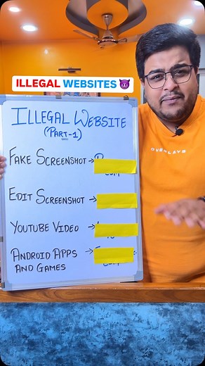 NandKishore Jha | Tech & AI on Instagram: "Illegal Websites 😈 . FAKE SCREENSHOT - PRANKSHIT EDIT SCREENSHOT - UIZARD IO YOUTUBE VIDEO - LOADERR TO ANDROID APPS AND GAMES - ESPACIOAPK . #websites #illegalwebsites #games #android #androidapps #ninfintytech #reels #freedownload #prank #fakescreenshot #editscreenshot #uizardio #espacioapk #youtube #socialmedia #tech #instagood #explorepage . [Website, Illegal website, free download, fake screenshot, youtube, Android, Apps, Games, social media, Tech