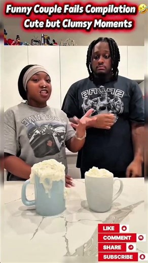 Funny Couple Fails Compilation 🤣 Cute but Clumsy Moments #funny #memeclip #respect #funnyfail #fun