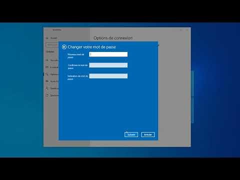 Comment changer le mot de passe pc windows 10