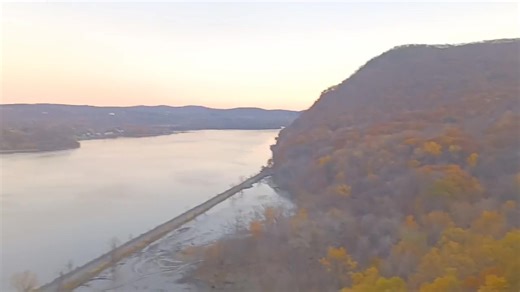 1.3K views · 73 reactions | Hiking the now closed Storm King Highway, high above the Hudson River. The trail system at Storm King remains open and provides access. | Metrotrails | Facebook