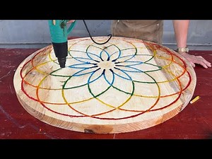Amazing Skills of The Carpenter Turn Raw Wood Into Masterpieces // Watch This Mesmerizing Alteration