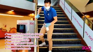 Dito sa 2GO Travel, your safety matters. Sa panahon ngayon, ito ay top priority upang tulong-tulong natin masugpo ang Covid-19. Upang mas maprotektahan ang aming crew at passengers, mas pinaigting ng 2GO ang aming mga safety and sanitation protocols. Ibig sabihin nito ay improved or heightened na ang pinapatupad na mga disinfection methods. Mula sa vessel hanggang sa aming crew at sa inyong mga pasahero, bawat “touchpoint” or mga common spaces ay aming sinisiguradong sanitized regularly and freq