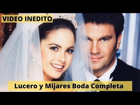 Lucero and Manuel Mijares Civil Wedding and Church Union 1997 / Full Video.