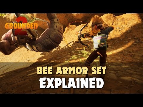 Bee armor set explained, kite insects easily - Grounded 2