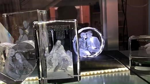 Custom 3D Crystal turn out from your personalised photos