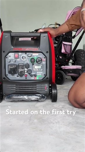 Unboxing new predator 5000 generator. #predator #generator #predatorgenerator #camping