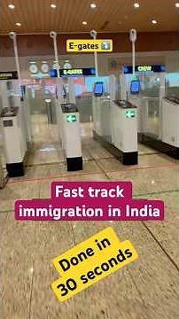 India’s FREE Fast Track Immigration Process Explained in under 2 mins! 🇮🇳 FTI-TTP
