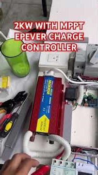 2KW WITH MPPT EPEVER CHARGE CONTROLLER