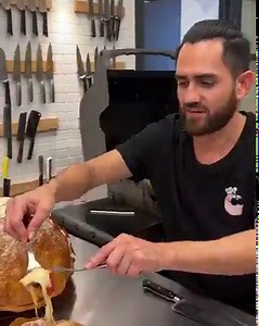 15M views · 71K reactions | Giant Pepperoni Pizza Snowman! Attempting to make the first ever 3D Pizza Snowman ⛄️ | Chefclub Network | Facebook