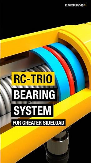 Durable Hydraulic Cylinder and Enhanced Bearing System #RCTrio #SideLoad #Enerpac