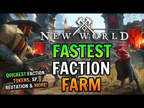 BEST New World Faction Farming Location - Fastest XP, Rep, Tokens & Gear in New World!