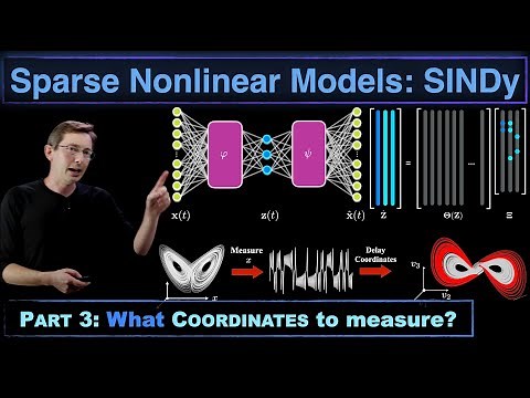 Sparse Nonlinear Dynamics Models with SINDy, Part 3: Effective Coordinates for Parsimonious Models