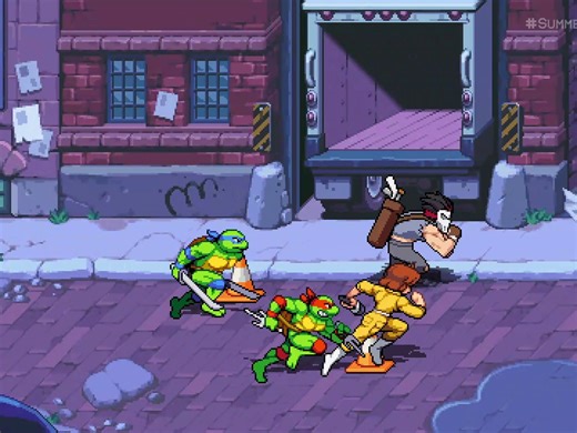 Casey Jones is the seventh playable character in TMNT: Shredder's Revenge