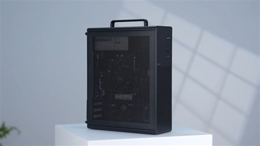 8.5L手提M-ATX机箱，凤凰C1 上市，开启桌面“小”时代