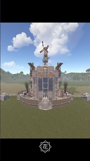 TESLA | 4x4 SMALLGROUP RUST BASE #rustbase #rustgame #rust #bunker #rustclips
