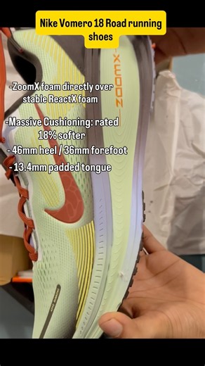 Nike vomero 18 Road running shoes |unboxing | Review | #running
