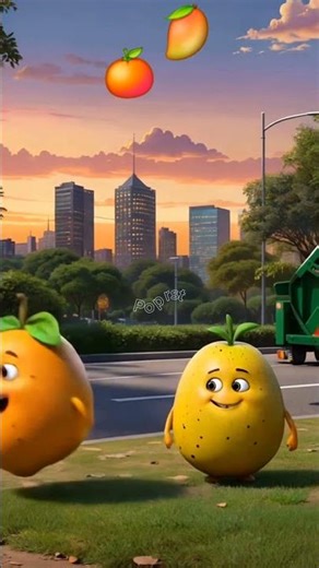 🥭TWO MANGO🥭 #funny #fruits #comedy #shortsfeed #cartoon