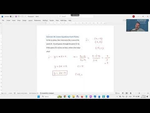 s6e39 Linear equations SAT Math solution