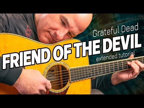 Friend of the Devil by Grateful Dead (EASY!) Beginner Guitar Tutorial 🔥