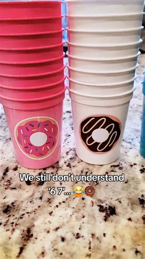 I still DONUT understand the 6 7 craze… 😂🍩